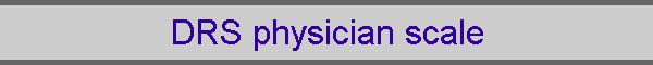 DRS physician scale