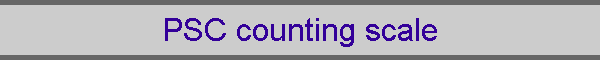 PSC counting scale